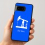 כיסוי בעיצוב אישי עם השם שלך לדגם - Google Pixel 8 5G בעיצוב באר נפט
