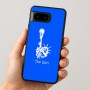 כיסוי בעיצוב אישי עם השם שלך לדגם - Google Pixel 8 5G בעיצוב פסל החירות
