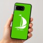 כיסוי בעיצוב אישי עם השם שלך לדגם - Google Pixel 8 5G בעיצוב סירה