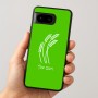 כיסוי בעיצוב אישי עם השם שלך לדגם - Google Pixel 8 5G בעיצוב חיטה גלית זהב