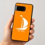 כיסוי בעיצוב אישי עם השם שלך לדגם - Google Pixel 8 5G בעיצוב סירה