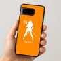 כיסוי בעיצוב אישי עם השם שלך לדגם - Google Pixel 8 5G בעיצוב אישה שטן