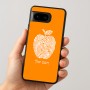 כיסוי בעיצוב אישי עם השם שלך לדגם - Google Pixel 8 5G בעיצוב הדפס תפוח