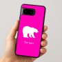 כיסוי בעיצוב אישי עם השם שלך לדגם - Google Pixel 8 5G בעיצוב דוב