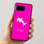 כיסוי בעיצוב אישי עם השם שלך לדגם - Google Pixel 8 5G בעיצוב כריש ראש פטיש