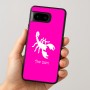 כיסוי בעיצוב אישי עם השם שלך לדגם - Google Pixel 8 5G בעיצוב עקרב