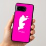 כיסוי בעיצוב אישי עם השם שלך לדגם - Google Pixel 8 5G בעיצוב שחקן כאב כדור