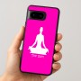 כיסוי בעיצוב אישי עם השם שלך לדגם - Google Pixel 8 5G בעיצוב אימון יוגה