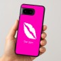 כיסוי בעיצוב אישי עם השם שלך לדגם - Google Pixel 8 5G בעיצוב שפתיים - נשיקה