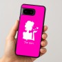 כיסוי בעיצוב אישי עם השם שלך לדגם - Google Pixel 8 5G בעיצוב אהבת נשים