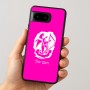 כיסוי בעיצוב אישי עם השם שלך לדגם - Google Pixel 8 5G בעיצוב אנג'ל מוזיקלי