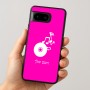 כיסוי בעיצוב אישי עם השם שלך לדגם - Google Pixel 8 5G בעיצוב תקליטור - אזור מוזיקה