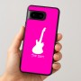 כיסוי בעיצוב אישי עם השם שלך לדגם - Google Pixel 8 5G בעיצוב גיטרה