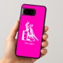 כיסוי בעיצוב אישי עם השם שלך לדגם - Google Pixel 8 5G בעיצוב קאוגירל