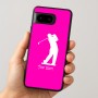 כיסוי בעיצוב אישי עם השם שלך לדגם - Google Pixel 8 5G בעיצוב שחקן גולף