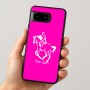 כיסוי בעיצוב אישי עם השם שלך לדגם - Google Pixel 8 5G בעיצוב רוכב סוסים 2