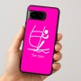 כיסוי בעיצוב אישי עם השם שלך לדגם - Google Pixel 8 5G בעיצוב שייט אולימפי