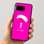 כיסוי בעיצוב אישי עם השם שלך לדגם - Google Pixel 8 5G בעיצוב צניחה חופשית
