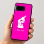 כיסוי בעיצוב אישי עם השם שלך לדגם - Google Pixel 8 5G בעיצוב מיקרוסקופ