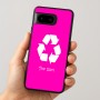 כיסוי בעיצוב אישי עם השם שלך לדגם - Google Pixel 8 5G בעיצוב למחזר