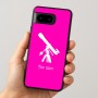 כיסוי בעיצוב אישי עם השם שלך לדגם - Google Pixel 8 5G בעיצוב טלסקופ