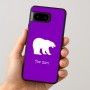 כיסוי בעיצוב אישי עם השם שלך לדגם - Google Pixel 8 5G בעיצוב דוב