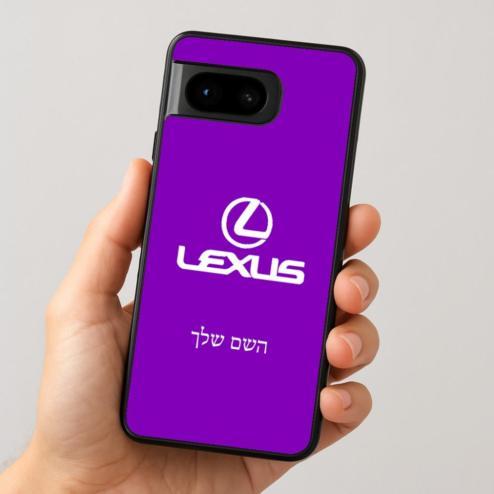 כיסוי בעיצוב אישי עם השם שלך לדגם - Google Pixel 8 5G בעיצוב לקסוס