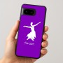 כיסוי בעיצוב אישי עם השם שלך לדגם - Google Pixel 8 5G בעיצוב בלרינה