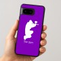 כיסוי בעיצוב אישי עם השם שלך לדגם - Google Pixel 8 5G בעיצוב שחקן כאב כדור