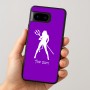 כיסוי בעיצוב אישי עם השם שלך לדגם - Google Pixel 8 5G בעיצוב אישה שטן