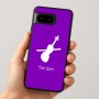 כיסוי בעיצוב אישי עם השם שלך לדגם - Google Pixel 8 5G בעיצוב כינור