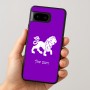 כיסוי בעיצוב אישי עם השם שלך לדגם - Google Pixel 8 5G בעיצוב מזלות - אריה