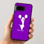 כיסוי בעיצוב אישי עם השם שלך לדגם - Google Pixel 8 5G בעיצוב מעודדת