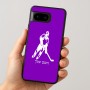 כיסוי בעיצוב אישי עם השם שלך לדגם - Google Pixel 8 5G בעיצוב שחקן הוקי