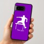 כיסוי בעיצוב אישי עם השם שלך לדגם - Google Pixel 8 5G בעיצוב קפיצת משוכות