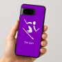 כיסוי בעיצוב אישי עם השם שלך לדגם - Google Pixel 8 5G בעיצוב סקי אולימפי