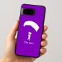 כיסוי בעיצוב אישי עם השם שלך לדגם - Google Pixel 8 5G בעיצוב צניחה חופשית