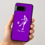 כיסוי בעיצוב אישי עם השם שלך לדגם - Google Pixel 8 5G בעיצוב שחקן כדורגל