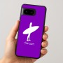 כיסוי בעיצוב אישי עם השם שלך לדגם - Google Pixel 8 5G בעיצוב גלישה - גלישה