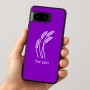 כיסוי בעיצוב אישי עם השם שלך לדגם - Google Pixel 8 5G בעיצוב חיטה גלית זהב