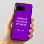 כיסוי בעיצוב אישי עם השם שלך לדגם - Google Pixel 8 5G בעיצוב האלפבית היווני