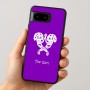 כיסוי בעיצוב אישי עם השם שלך לדגם - Google Pixel 8 5G בעיצוב פרחי קרן