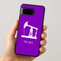 כיסוי בעיצוב אישי עם השם שלך לדגם - Google Pixel 8 5G בעיצוב באר נפט
