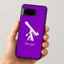 כיסוי בעיצוב אישי עם השם שלך לדגם - Google Pixel 8 5G בעיצוב טלסקופ