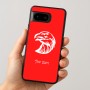 כיסוי בעיצוב אישי עם השם שלך לדגם - Google Pixel 8 5G בעיצוב ראש נשר