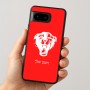 כיסוי בעיצוב אישי עם השם שלך לדגם - Google Pixel 8 5G בעיצוב פני פנטרה