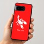כיסוי בעיצוב אישי עם השם שלך לדגם - Google Pixel 8 5G בעיצוב עקרב
