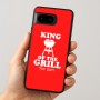 כיסוי בעיצוב אישי עם השם שלך לדגם - Google Pixel 8 5G בעיצוב מלך הגריל