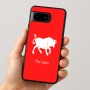 כיסוי בעיצוב אישי עם השם שלך לדגם - Google Pixel 8 5G בעיצוב מזלות - שור