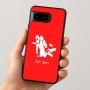 כיסוי בעיצוב אישי עם השם שלך לדגם - Google Pixel 8 5G בעיצוב צוללן
